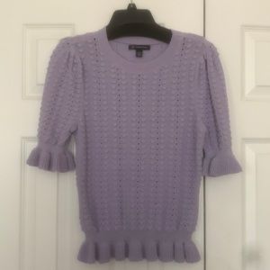 Women’s lavender knit top size medium